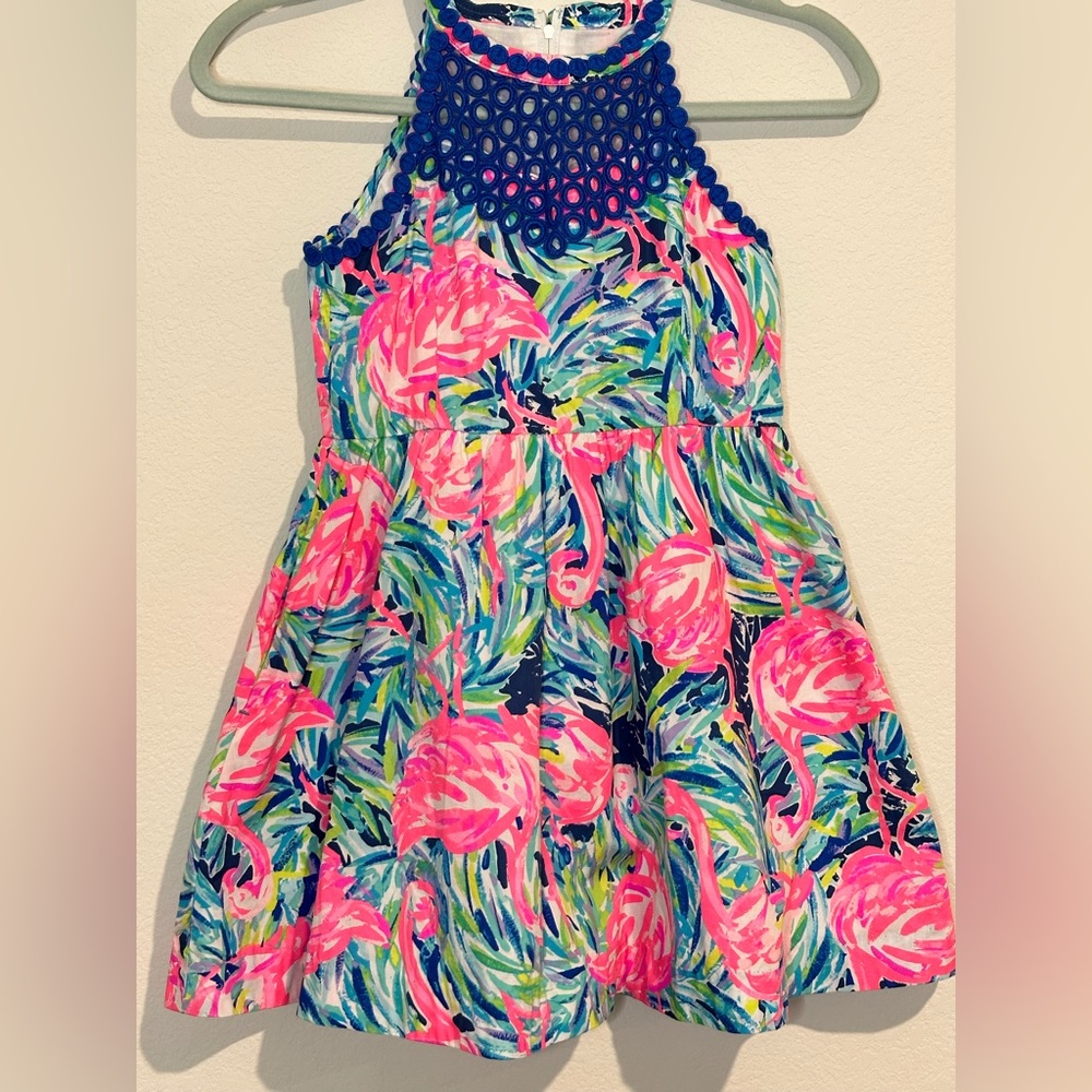 Lilly Pulitzer Girls Kinley Halter Dress